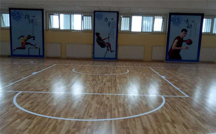 橡膠木體育運動地板圖片及價格