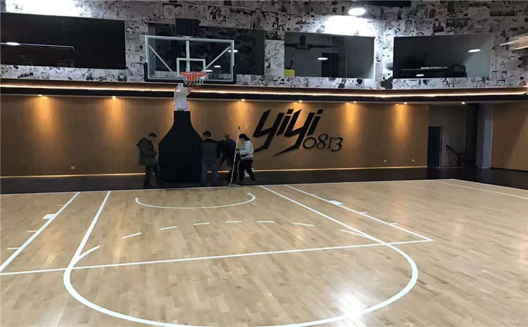 橡膠木體育館木地板一般多少錢?