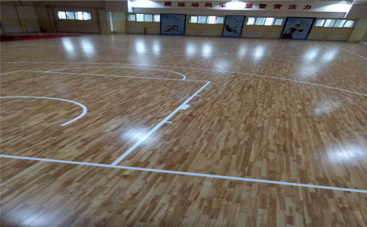 硬木企口舞臺運動木地板板式龍骨結構