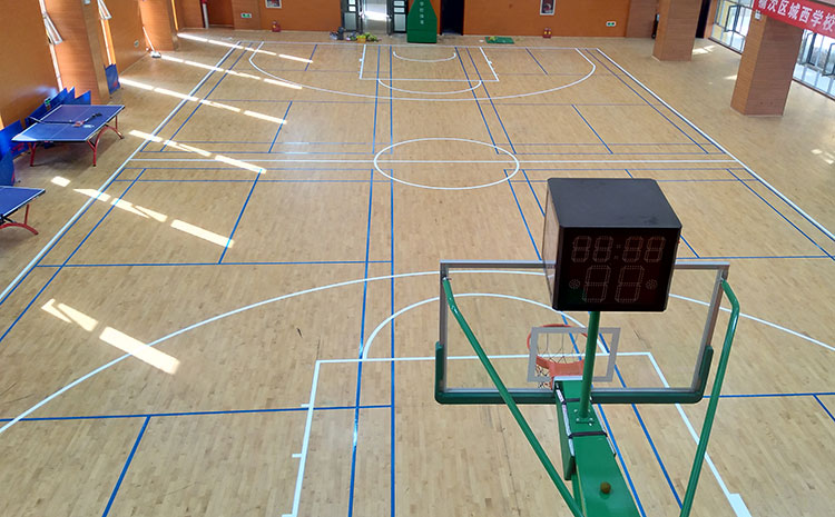 硬木企口運動體育地板怎么保養?