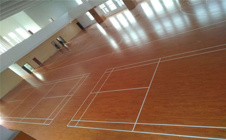 批發價格體育木地板22厚