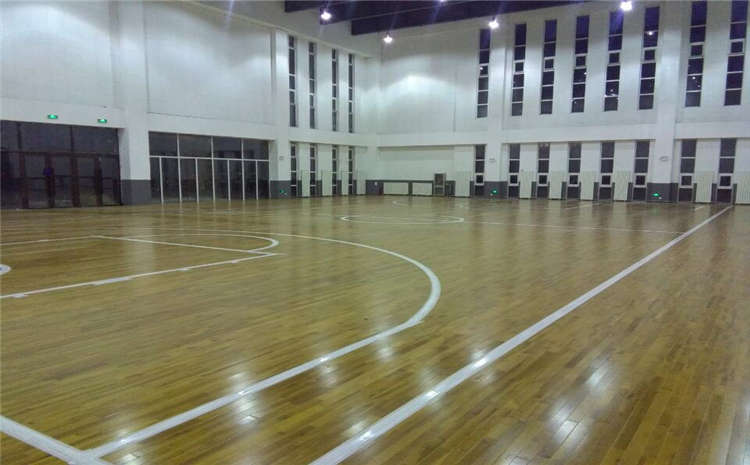 22厚籃球運動地板結構